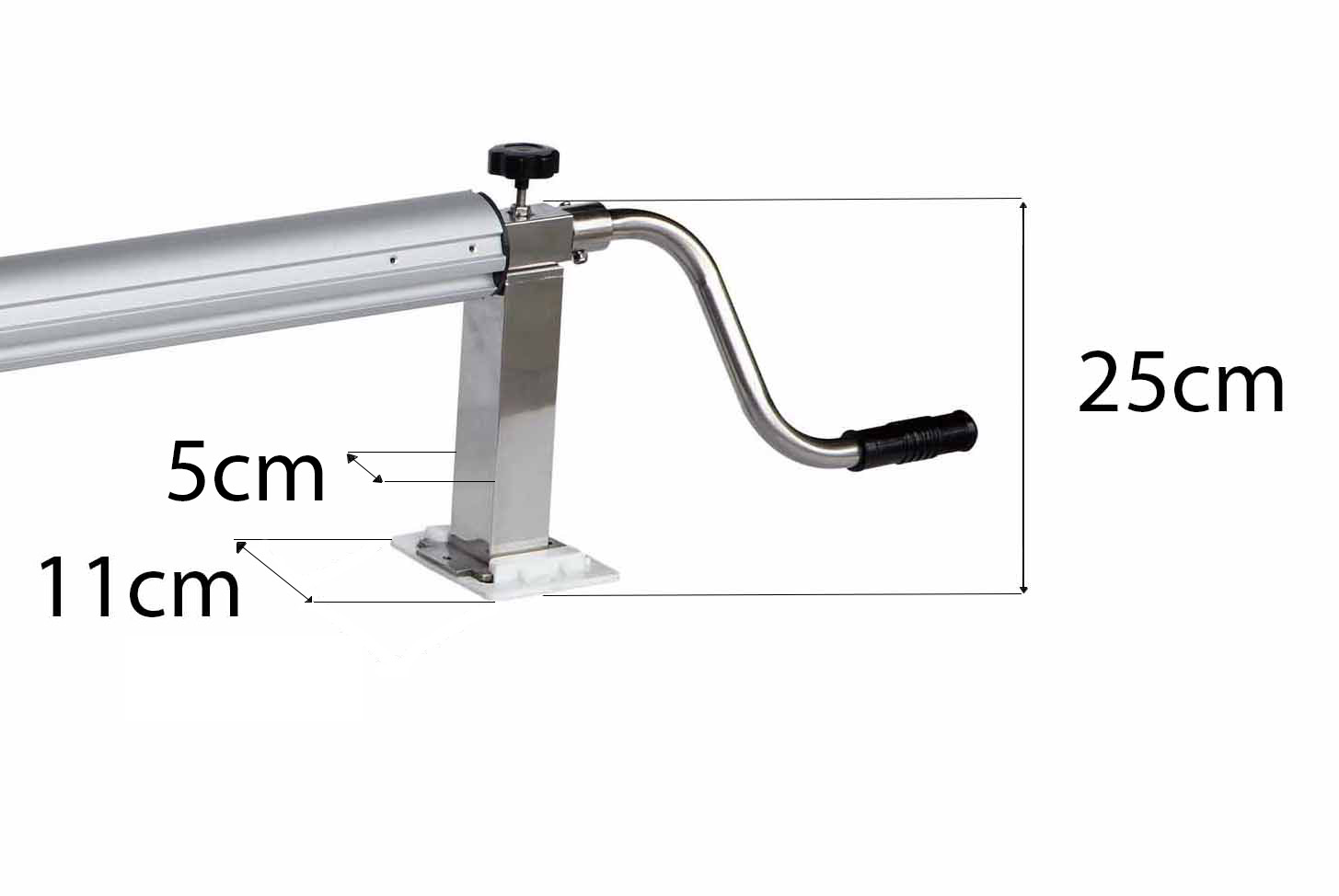 Enrollador de manivela